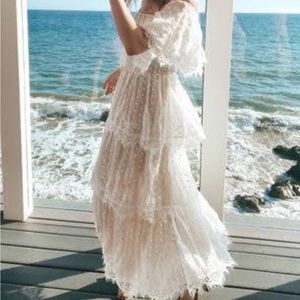 Vintage Gunne Sax Jessica Victorian Lace Wedding/Boho Dress